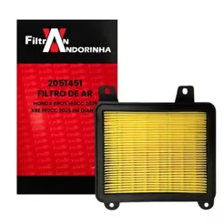 FILTRO DE AR HONDA MOTO BROS 160CC 2025 XRE 190CC 2025 FILTRAN ANDORINHA