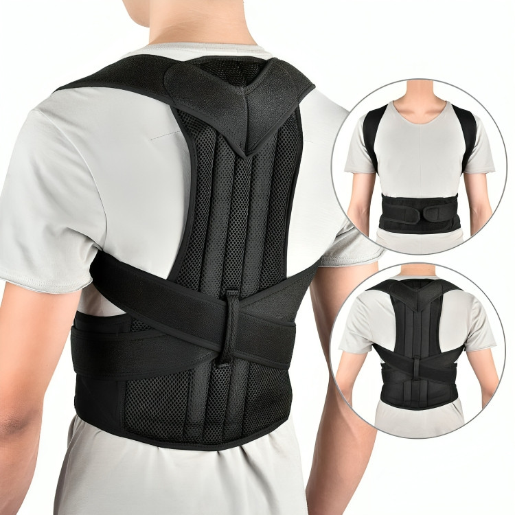 Colete Ortopédico Corretor De Postura Coluna Lombar Unisex Colete Postural