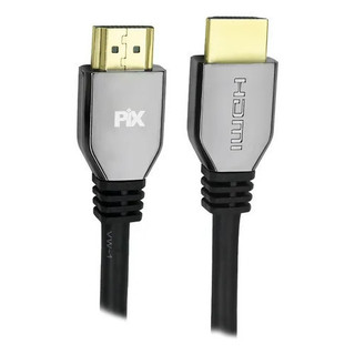 Cabo Hdmi Gold 2.1 8k Ultra Pix Hdr Dinâmico Games 1.5 Metro