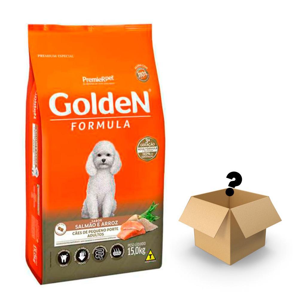 Ração Premier Golden Fórmula Mini Bits para Cães Adultos Salmão e Arroz 15kg + Surpresa