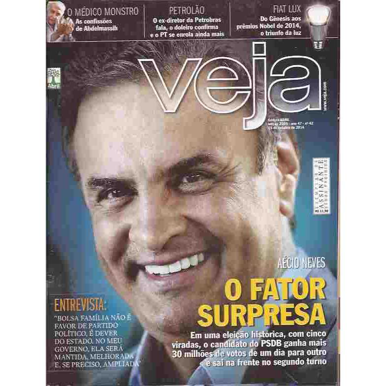 Revista Veja 2395 15 Outubro 2014 Aécio Neves o Fator Surpresa de Revista 7783827