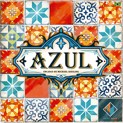 Azul Board Game Asmodee Galápagos Jogo de Tabuleiro Competitivo Peças de Resina