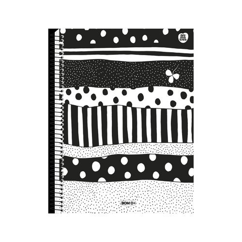 Caderno Universitario Capa Dura Espiral 15 Materias 240 Folhas Papel Resistente Organizado