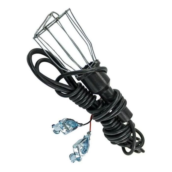 Extensão Pendente LUZ C/ Garra de jacaré Cabo Pp 10m