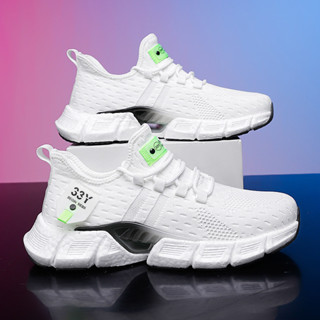 Novos Tênis Masculinos Moda Juventude Esportes Leve Branco Preto Casal Estilo Correndo em Oferta na Shopee