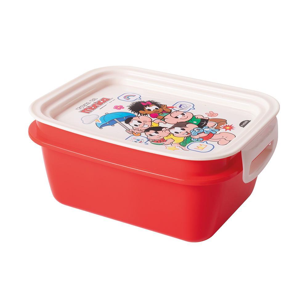 Marmita Hermética Turma da Mônica Lancheira Plasútil em Oferta na Shopee