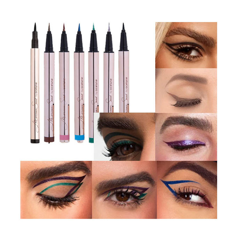 Caneta Delineadora Mariana Saad Eyeliner Real Black em Oferta na Shopee