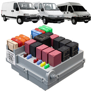 CAIXA CENTRAL DE FUSÍVEIS ORIGINAL COM AR CONDICIONADO FIAT DUCATO PEUGEOT BOXER CITROEN JUMPER 2.8 2.3 MULTIJET em Oferta na Shopee
