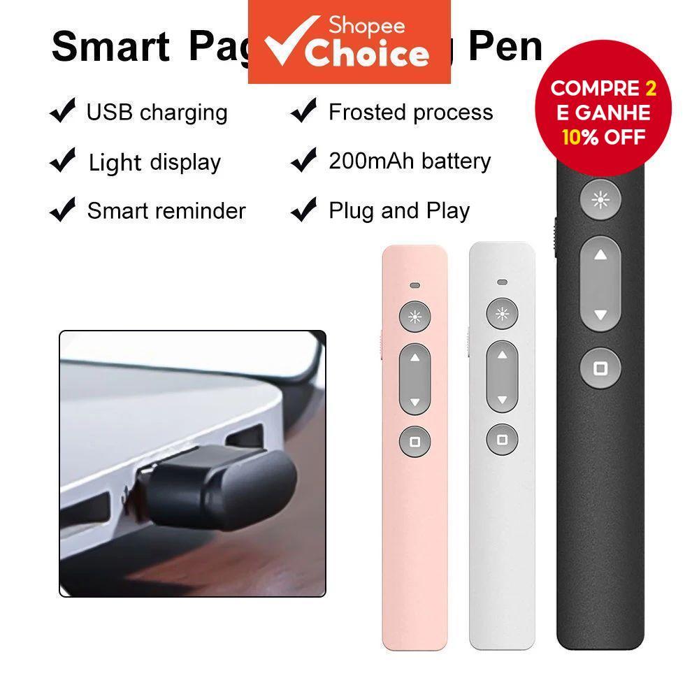 2025 Apresentador Sem Fio USB Portátil Projetor Controle Remoto Flip Caneta Para PPT Powerpoint Apresentação Ponteiro Cl