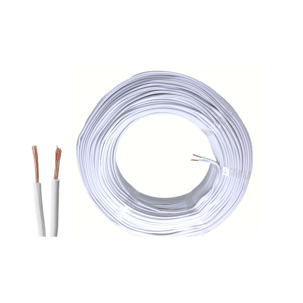 Fio Paralelo 2X2,5mm 20 Metros Flexivel Duas Vias Fio 2,5mm Eletrico - FillValle