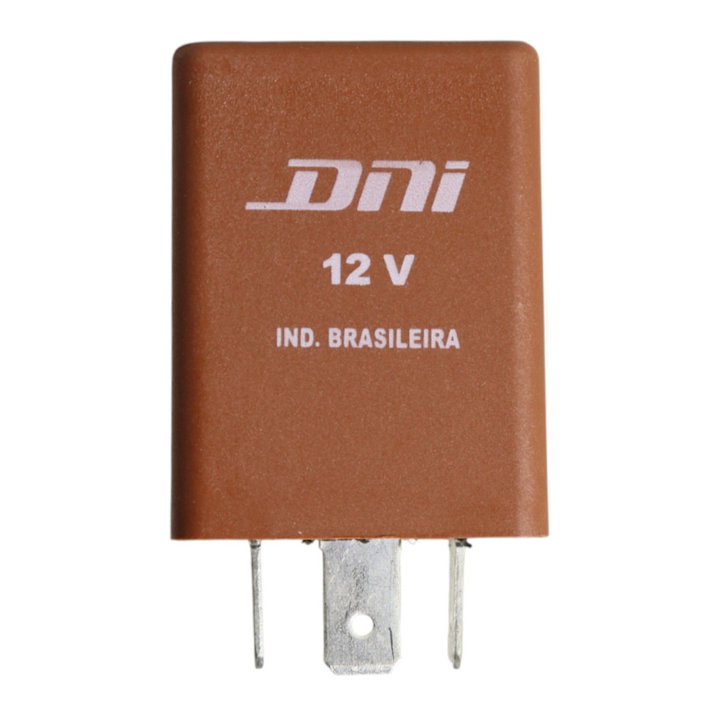 Relé de Pisca  3 Terminais 12V - DNI1103 em Oferta na Shopee