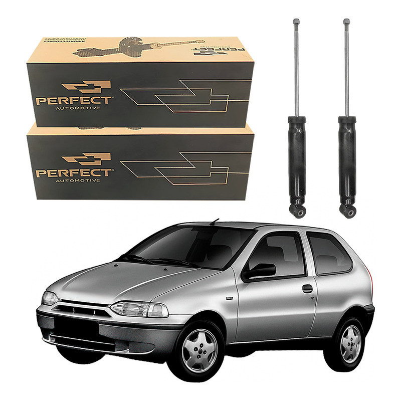 Par Amortecedor Traseiro Fiat Palio 1.0 1.5 1.6 1996 A 2000