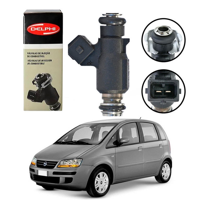 Bico Injetor Delphi Idea 1.8 8v 2006 A 2010