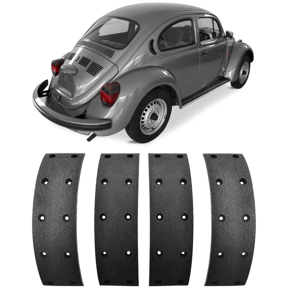 Lona Freio Volkswagen Fusca 61 a 75 Traseira Frasle VW264-X em Oferta na Shopee