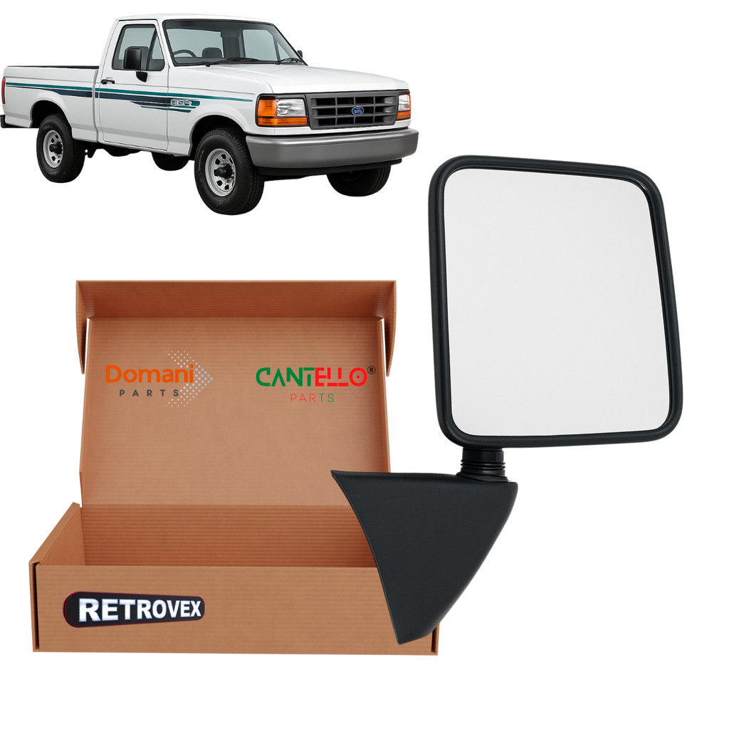 Retrovisor Externo Fixo Direito Ford F1000 1993 1994 1995 1996 1997