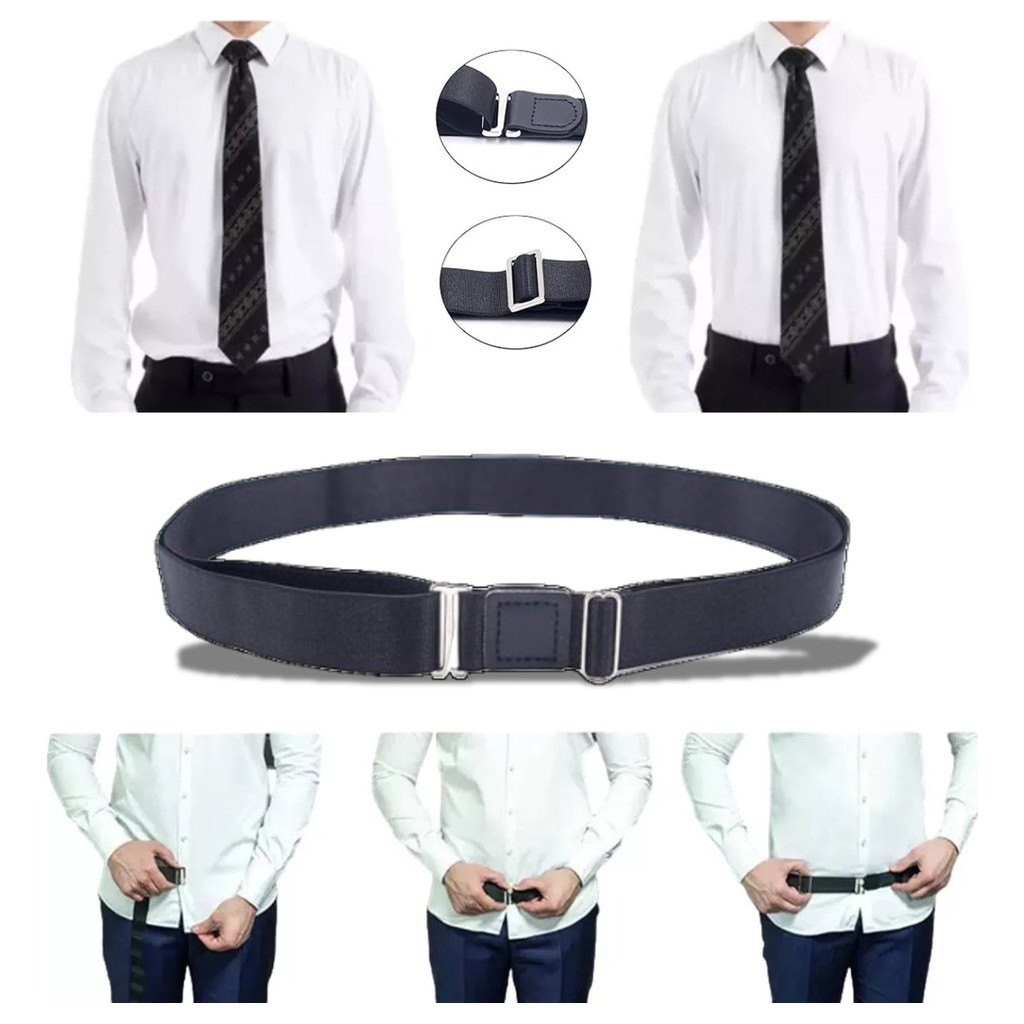 Cinta Prendedor Segura Camisa Suspensório Social Elástico