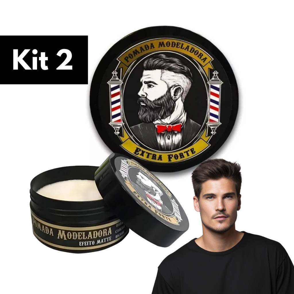 Kit 2 Cera Modeladora Para Penteado Pomada Para Cabelo Still Life 150g⭐ em Oferta na Shopee