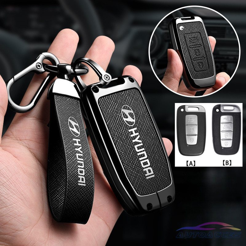 Liga De Zinco Chave Do Carro Proteger Caso Capa Para Hyundai Solaris HB20 Veloster SR IX35 Acento Elantra i30 Porta-Chav