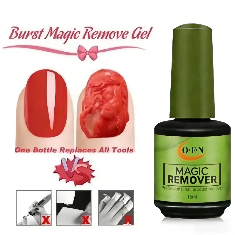 Magic remover O.F.N 15ml removedor de esmalte em gel acrigel