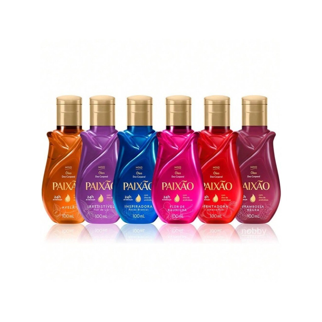 Kit oleo paixao unidades 100ml