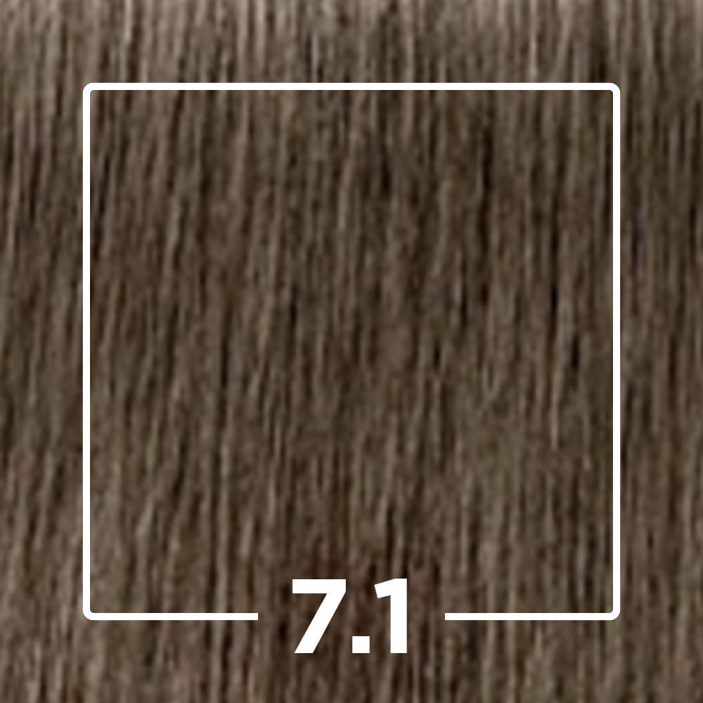 Tintura Profissional Igora Louro Médio Cinza 7.1