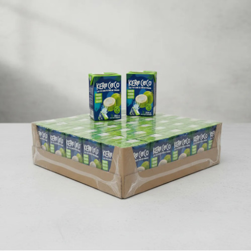 AGUA DE COCO KERO COCO 200ML PACK COM 27 UNIDADES