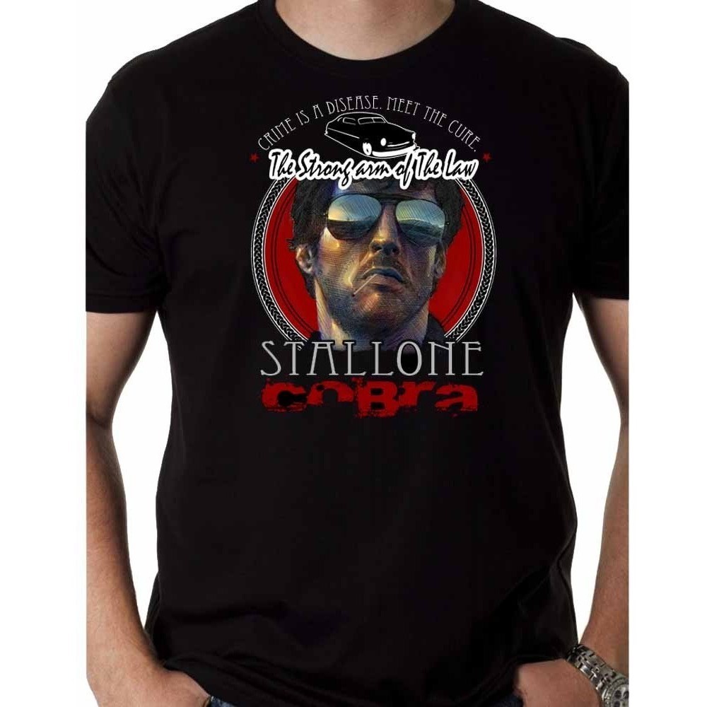 Camiseta Camisa Cobra Sylvester Stallone Filme Policial