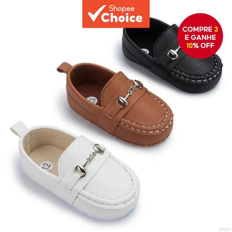 Primeiros Caminhantes Sapatos Infantis 0-18 Meses Mocassins Com Sola Macia Para Meninos Meninas De Bebê em Oferta na Shopee