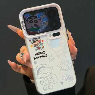 Capa prateada para iPhone 17 PRO MAX 11 15 PRO Crayon Shin-chan iPhone XS XR 12 13 14 PRO MAX Modelo 5683CYK em Oferta na Shopee