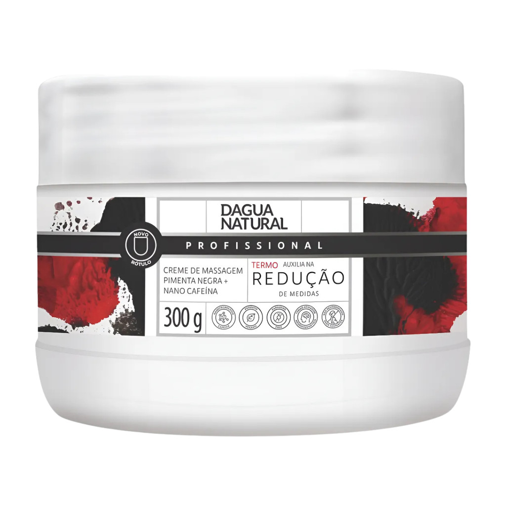 Creme Pimenta Negra Celulite 300g Dagua Natural Blend