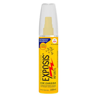 Repelente Infantil Exposis Spray com 100ml em Oferta na Shopee