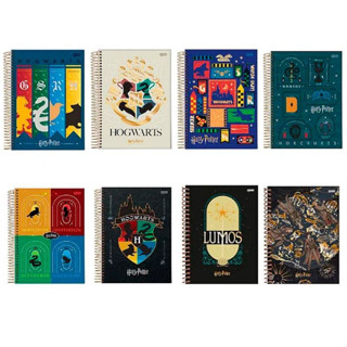 Caderno Harry Potter HP Hogwarts 160 Folhas 10 Matérias em Oferta na Shopee