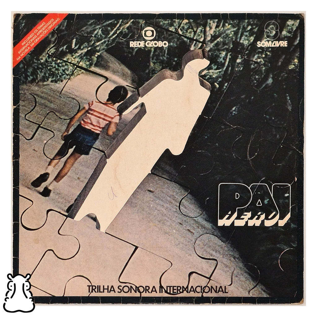 LP Novela - Pai Herói - Internacional 1979 Disco Vinil - Hm