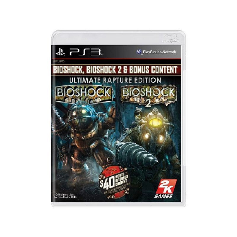 Jogo Bioshock Ultimate Rapture Edition - PS3 - Usado