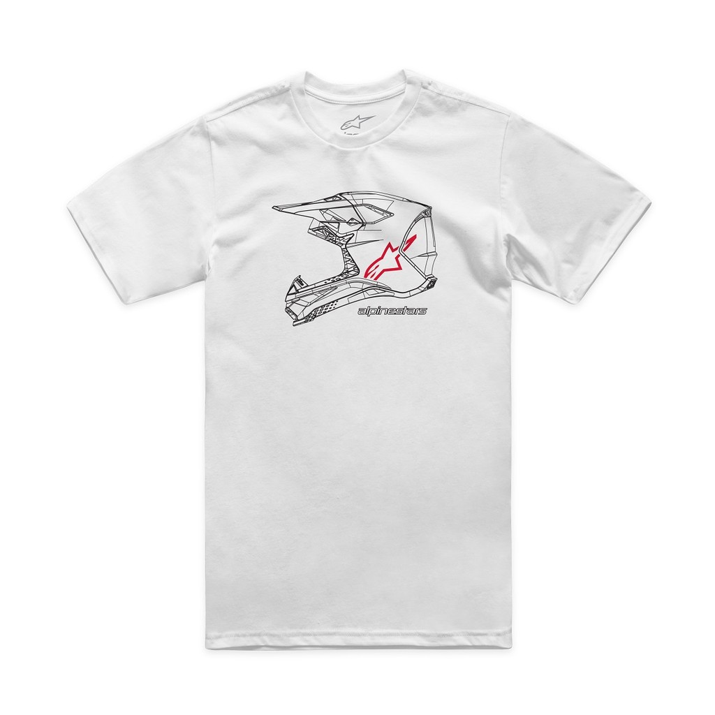 CAMISETA ALPINESTARS MX HELMET em Oferta na Shopee