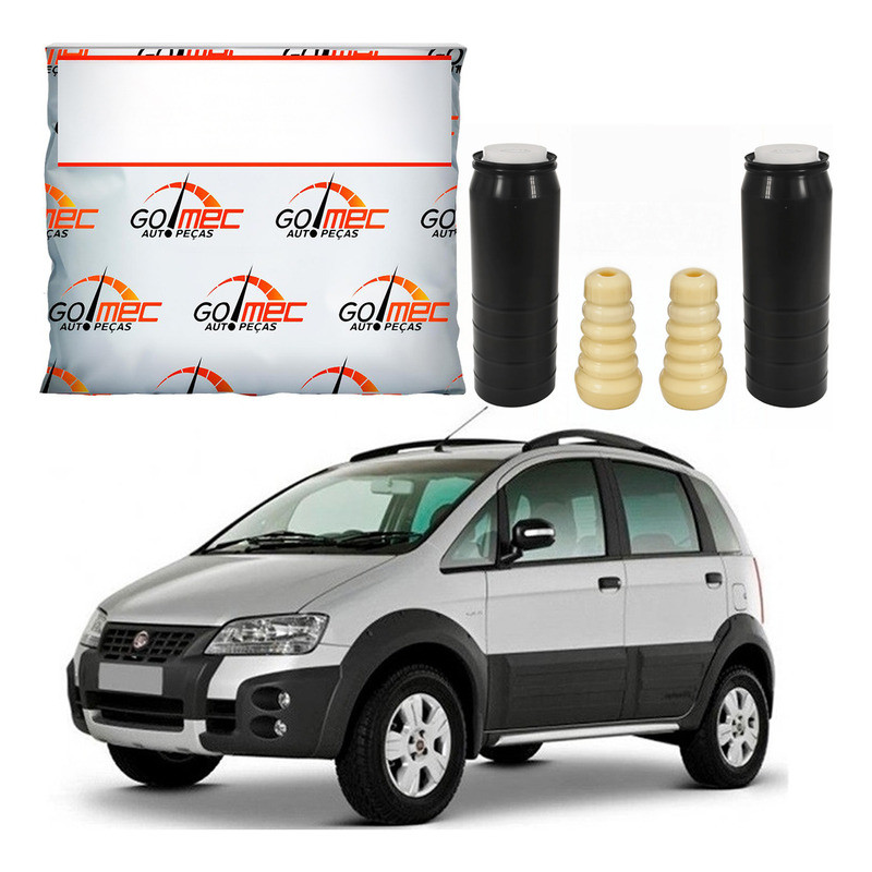 Kit Batente Traseiro Idea Adventure 1.8 2011 A 2016