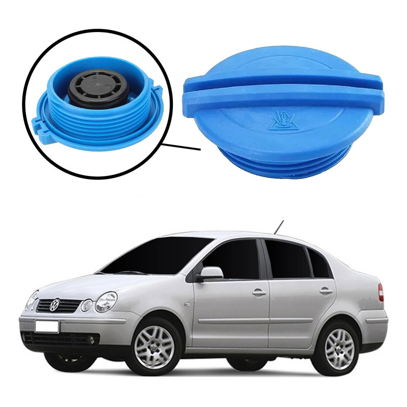 Tampa Reservatório Agua Polo Sedan 1.6 2.0 8v 2003 A 2006 em Oferta na Shopee