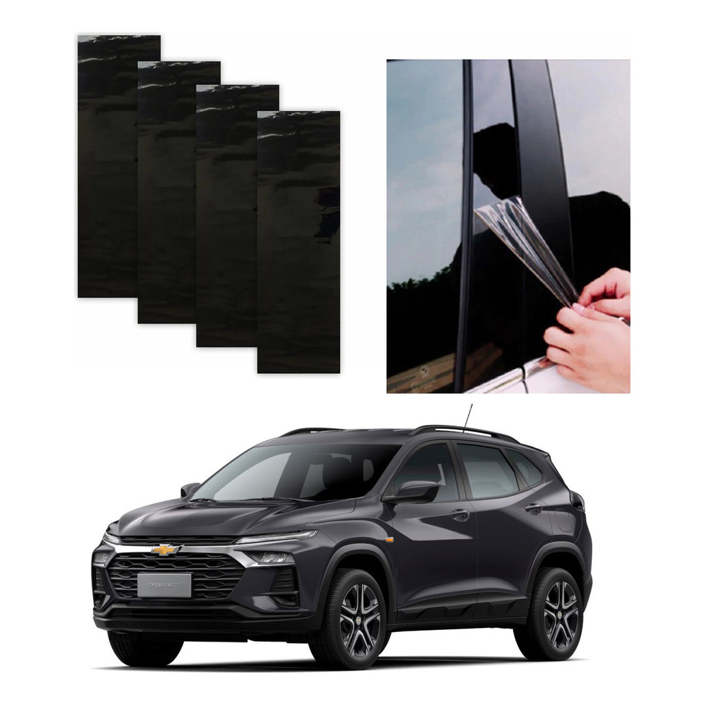 Protetor Coluna  Black Piano  Chevrolet Tracker 2015