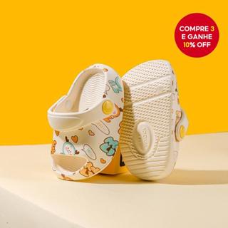 Sandálias De Bebê De Verão Para Crianças Bonito Dos Desenhos Animados Chinelos Respiráveis Sola Macia Sapatos De Praia L em Oferta na Shopee