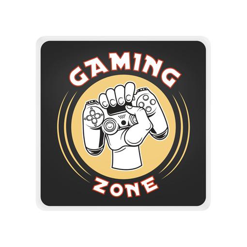 Luminária Box Slim Gaming Zone USB LED Bivolt Luz Decorativa Gamer Quarto e Escritório