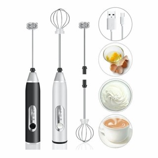 Batedor Misturador Mixer Elétrico para Bebidas Leite Café Clara de Ovo 2 em 1 - AnJin em Oferta na Shopee