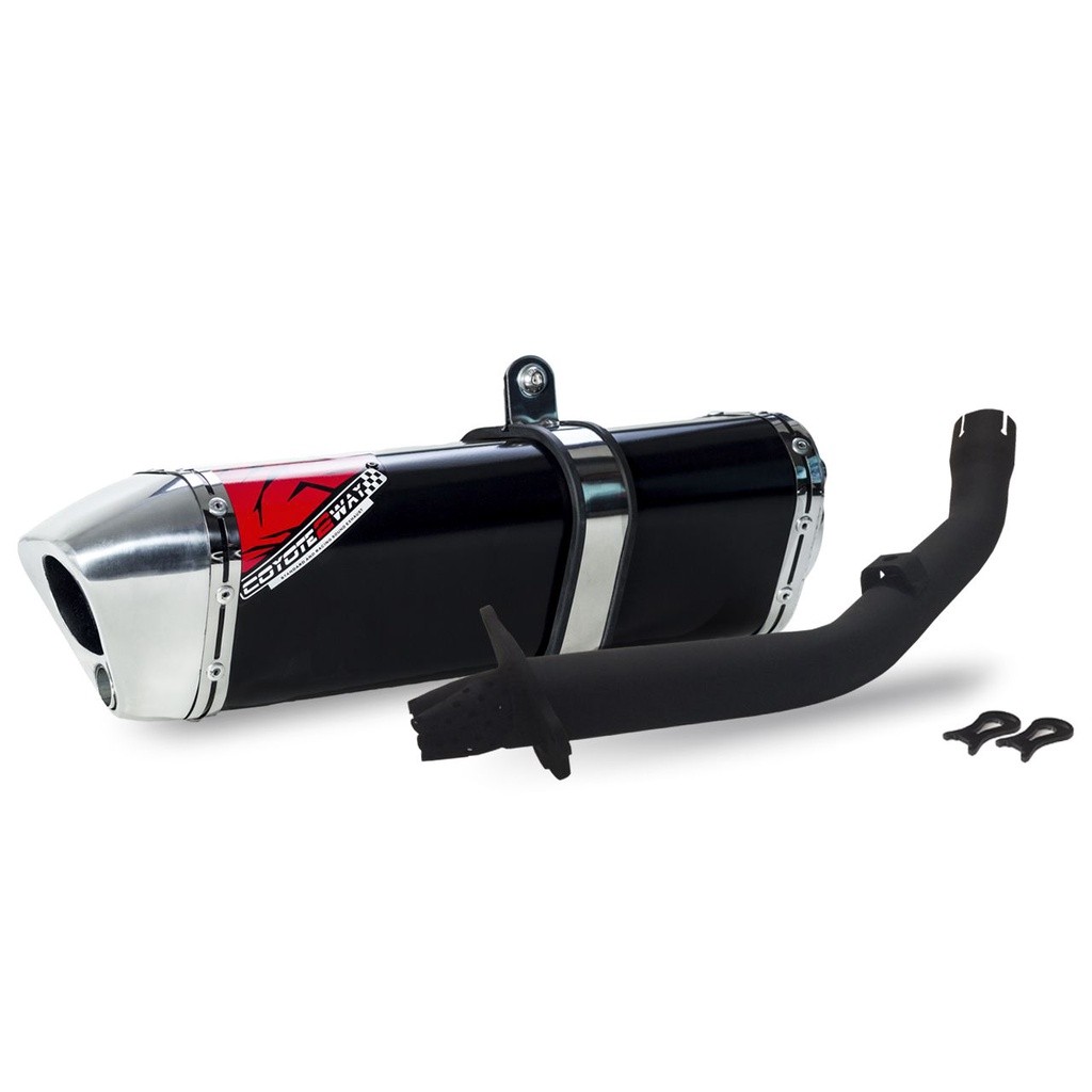 Escape / Ponteira Coyote TRS 2 Way Alumínio - Lander XTZ 250 ano 2007 até 2018 - Yamaha