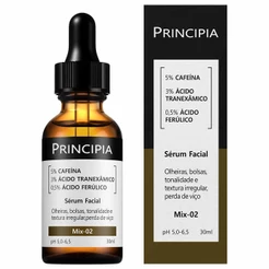Sérum Mix-02: 5% Cafeína + 3% Tranexâmico + Ferúlico