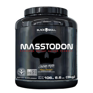 Hipercalórico Masstodon - 3kg - Black Skull em Oferta na Shopee