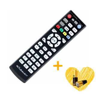 Controle Remoto Compativel GLOBAL | SAT GS 120 Pro GS 130 GS 240 Pró Max GS 260 HDTV TVs + Pilhas em Oferta na Shopee