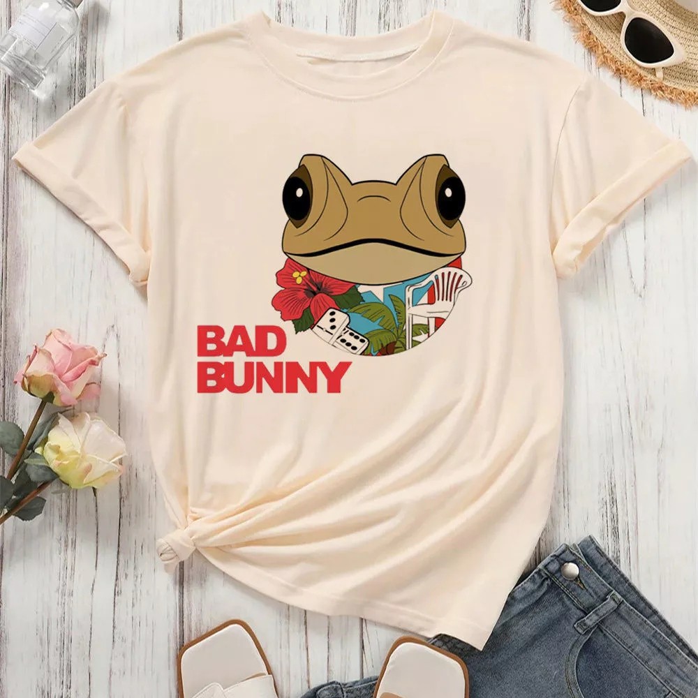Tshirt Feminina Rock Sapo de Porto Rico Estampada Lançamento Camiseta 100% Algodão Camisetão  Oversized - Galaxy