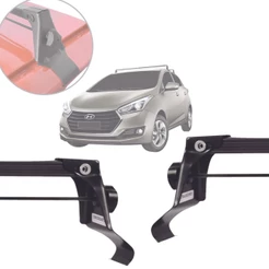 Rack de Teto Vhip Fix.Porta Hyundai HB20S Hatch Sedan 12/ 22