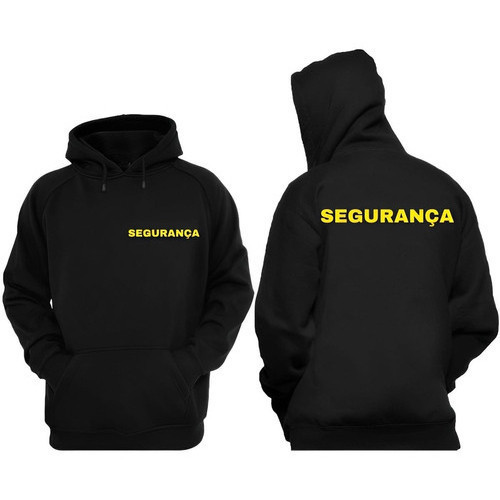 Blusa De Frio segurança Moletom Canguru Organização Sempre Levando Qualidade Gael Shop Flash Modas