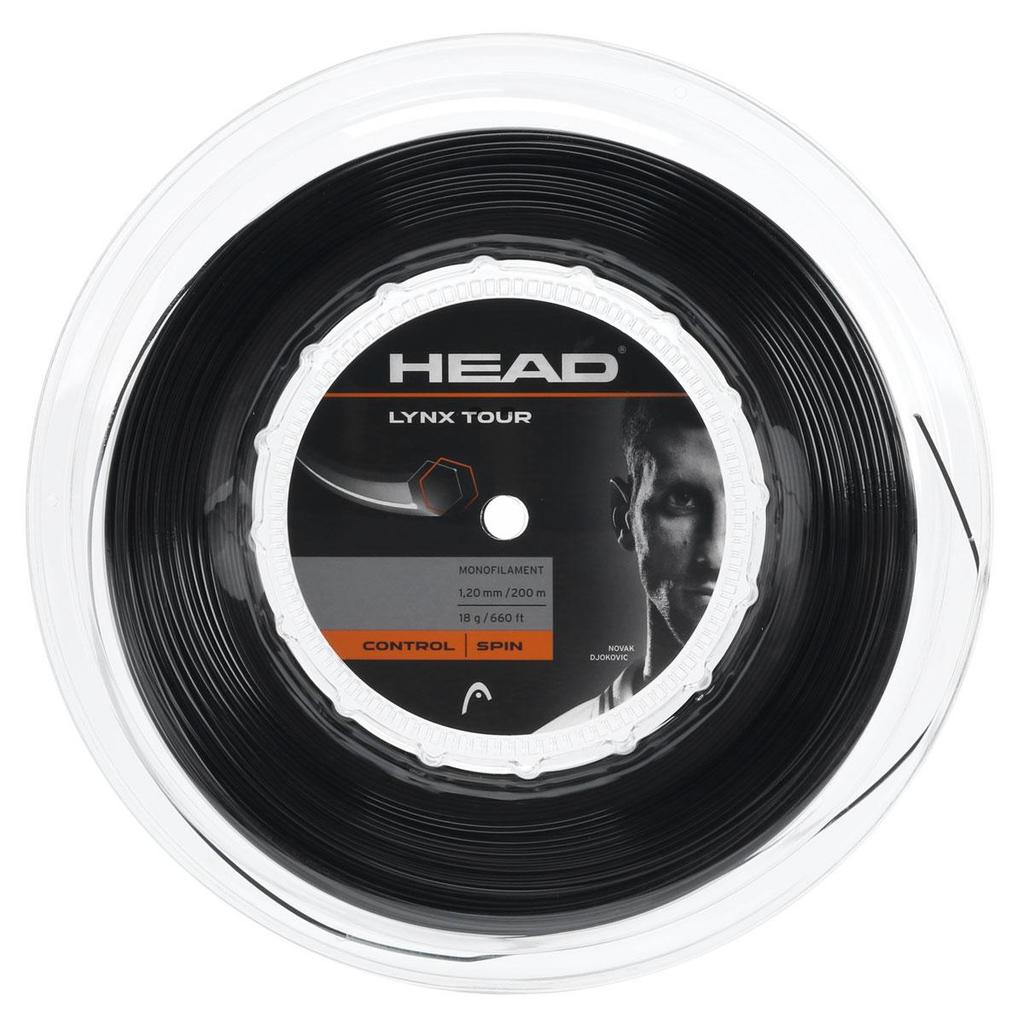 Corda Head Lynx Tour 18L 1.20mm Preta - Rolo com 200 metros