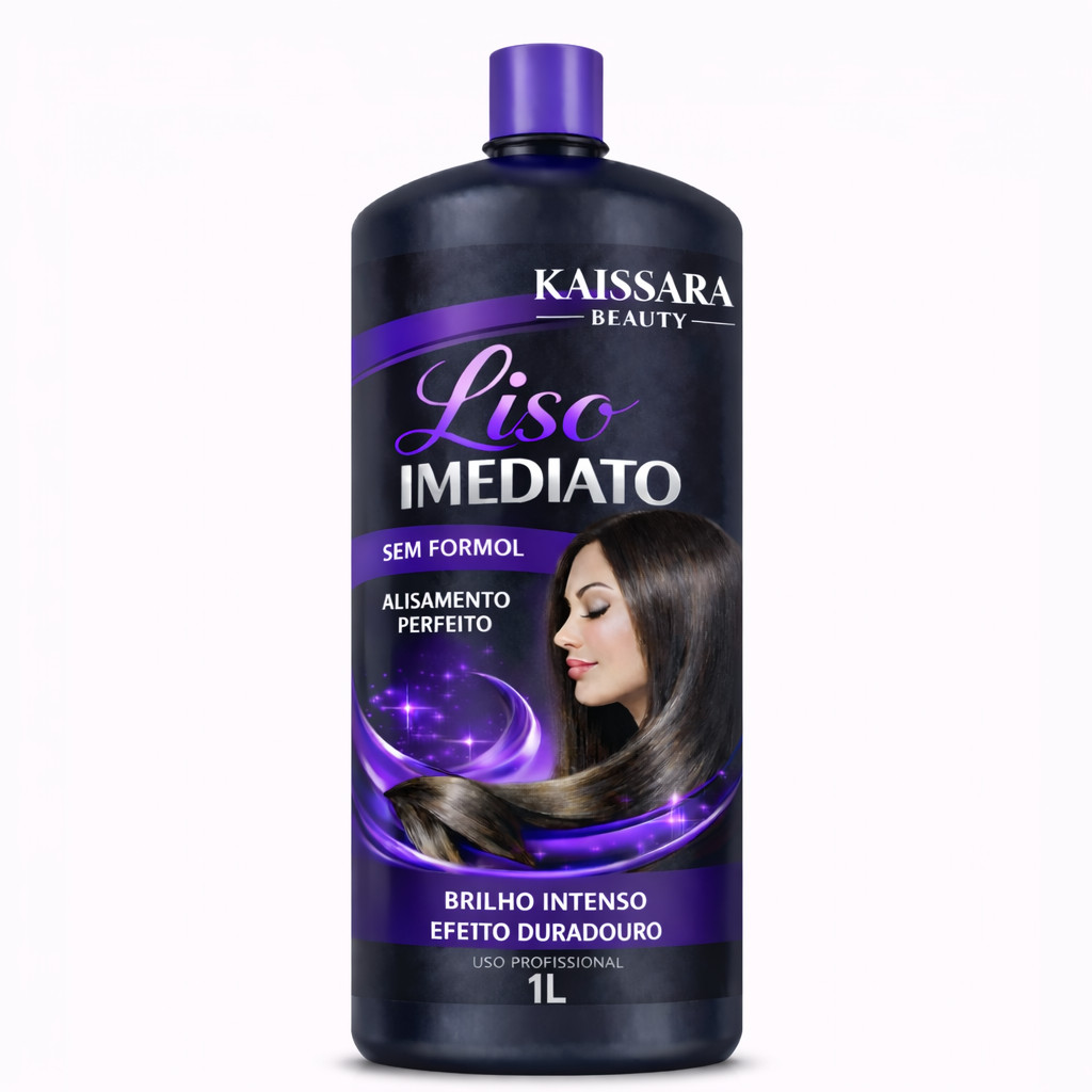 Progressiva Liso Imediato Kaissara Beauty Sem Formol 1L em Oferta na Shopee